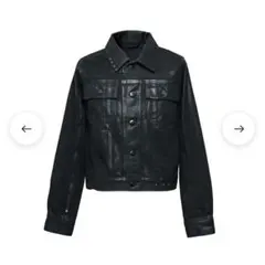メルカリ内L1点のみ　jent louis レザーブルゾン　（タグ付き） Jent Louis ダブルジップレザージャケット ジェントルイス - メルカリ