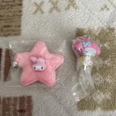 マイメロディマスコットホルダー2個セット - メルカリ