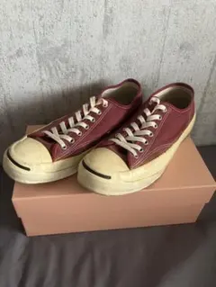 コンバースアディクト　ジャックパーセル　マルーン　JACK PURCELL