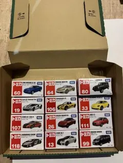 【新品未開封】トミカ 12台セット マスタング フォードGT ポルシェ 他のサムネイル