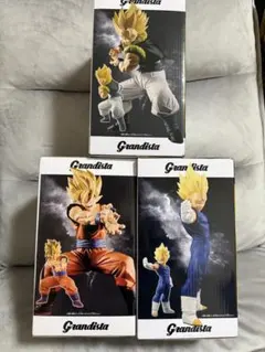 ドラゴンボール Grandista 魔人ベジータ 悟空 ゴジータフィギュアセット