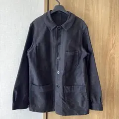 50s Dumont d'Urville モールスキンジャケット ブラック