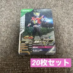 仮面ライダー ガンバレジェンズ 龍騎サバイブ 20枚セット