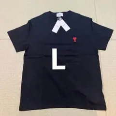 男女兼用 AMI PARIS アミパリス ブラック Tシャツ サイズXL - メルカリ