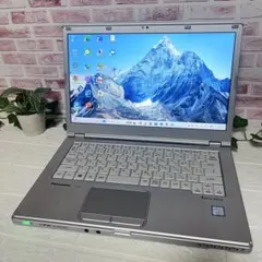 ★中古 SSD128GB メモリ8GB★CF-LX6 レッツノートPC21のサムネイル
