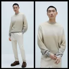 限定SALE ZARA ニット セーター メンズ 新品未使用のサムネイル