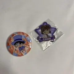 【匿名配送　即日配送】名探偵コナン　くら寿司　灰原哀　缶バッジ　怪盗キッド衣装