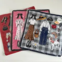 フェイラー×イエナアンファン　コラボハンカチ3枚セット