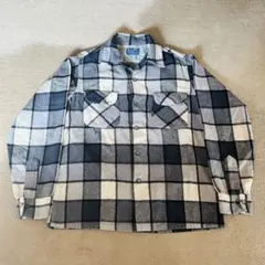 好配色 PENDLETON 00s オンブレ シャドー チェック ボード シャツ