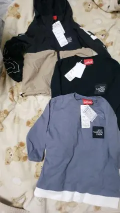 新品LAPSENロンTシャツ二枚と羽織りもの100三枚セットまと売りでお買い得