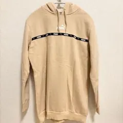 PUMA ベージュ フード付き　パーカー　トレーナー　プーマ