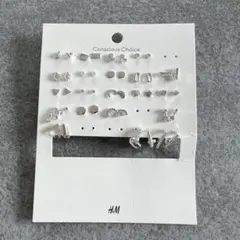 【未使用品】H&M ピアスセット シルバーカラー