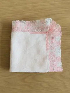 【新品未使用】近沢レース　桜便り　タオルハンカチ