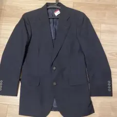 MATSUYA ビジネスジャケット YA3 毛100% 日本製　紺