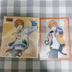 東雲彰人 色紙 エピカ あんスタ プロセカ プロセカ あんスタ コラボ 東雲彰人 漣ジュン レン ミニ色紙