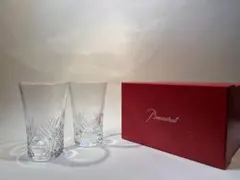 【Baccarat】バカラ グラス 2客セット クリスタル タンブラー 箱付き