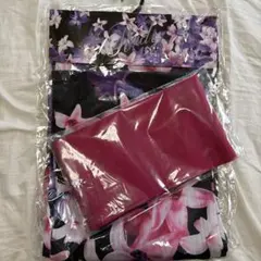 Rady 浴衣 帯セット ブラック 花柄 Fのサムネイル