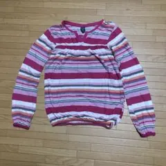 ZARA  KIDS  ボーダーのトップス　140