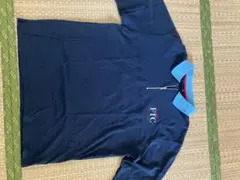 FTC ネイビー ジッパーポロシャツ
