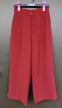 ナノ・ユニバース ワンタックワイドパンツ