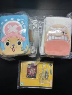 E*g様 ワンピースカードゲーム 一番くじ E賞 ぬいぐるみカードケース2個　お