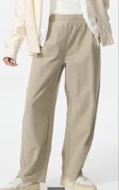 新品　UNIQLO ジャージーカーブパンツ S