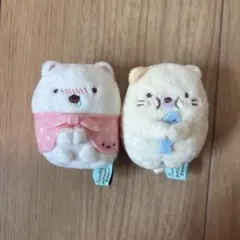 すみっコぐらし　てのりぬいぐるみ　セット　しろくま　ぶるぶる　ねこ　もぐもぐ すみっコぐらし てのりぬいぐるみ セット しろくま ぶるぶる ねこ