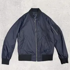 Tsunbei様専用ユニクロ UNIQLO MA-1 中綿ブルゾン ネイビー S