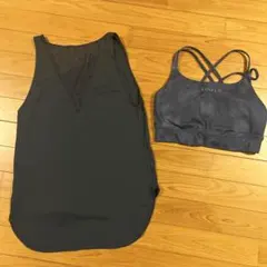 SUKALA セパレートアシンメトリータンクトップMサイズ ブラック