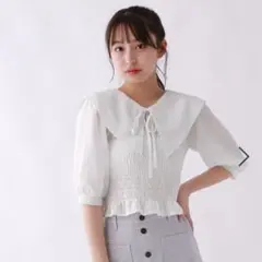 レピピアルマリオ 襟付きブラウス 150センチ