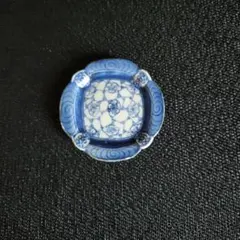 -13::　③　豆皿　古伊万里　梅氷裂文　氷梅文　引手形 13:: ③ 豆皿 古伊万里 梅氷裂文 氷梅文 引手形 - メルカリ