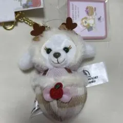クッキーアン 上海ディズニー ダッフィー ぬいぐるみ クリスマス 雪だるま