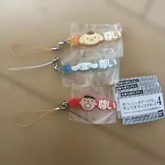 サンリオ　ハッシュタグつける　ガチャガチャ　シナモロール　たあ坊　ポムポムプリン