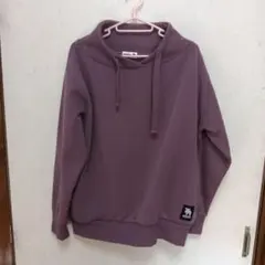 最終価格)moz 厚手パープル スウェット裏起毛