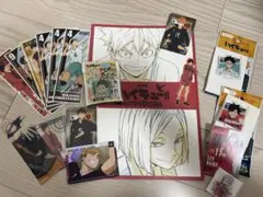 ハイキュー ステッカー トレカ キーホルダー 冊子 まとめ売り セット