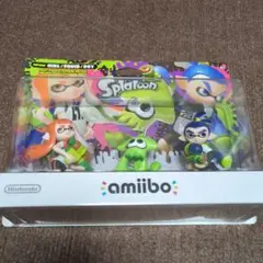 【新品未開封】amiibo スプラトゥーン　ガール　イカ　ボーイ　トリプルセット Amazon.co.jp: amiibo トリプルセット[ガール/イカ/ボーイ