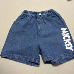 【未着用】futafuta Disney ミッキーハーフパンツ 110