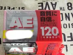 新品　TDK　AE　ノーマルポジション120カセットテープ7本セットのサムネイル