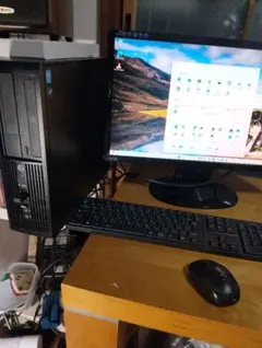 デスクトップPC 本体 vostro3471モニターセットBenQ24インチ - メルカリ