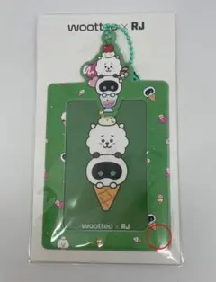 BT21 Wootteo RJ ジン ウット トレカケース フォトカードフレーム