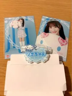 イコラブ 音嶋莉沙 シナモロール ＝LOVE オリジナルアクリルネームバッジ