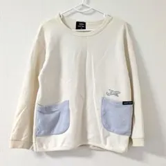 petit main オーガニックコットン 長袖Tシャツ カットソー 120