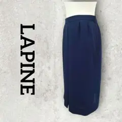 LAPINE タックスカート ミモレ丈スカート (13) ネイビー ラピーヌのサムネイル