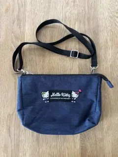 Hello Kitty ショルダーバッグ ネイビー