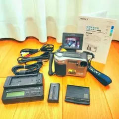 動作確認済】 SONY Hi8 高画質 ビデオカメラ AC アダプター セット