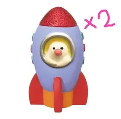 デコレ コンコンブル♡ロケット文鳥✕２ 新品