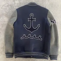 未使用❗️ムータマリン　ボンディング　フルジップジャケット　MA-1 ネイビー 未使用❗️ムータマリン ボンディング フルジップジャケット MA-1