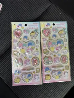 キラキラジュエルシール　サンリオ　シール 2パックセット
