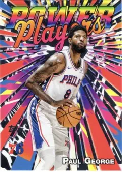 【1166】76ers Paul George Topps Flagship