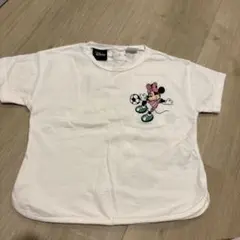 Disney ミニーマウス サッカー Tシャツ 3歳　98 100 白　ZARA